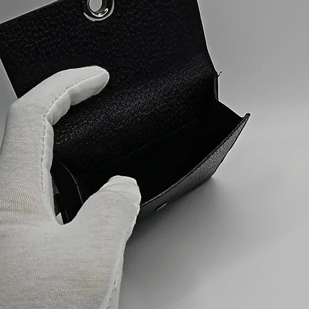 Gucci Black Leather wallet with coin pouch with dust bag - Picture 3 of 10